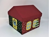 クリスマス　家型　BOX